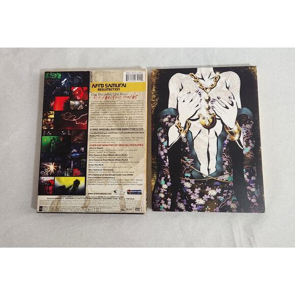 Afro Samurai Resurrection 2-Disc Special Edition Director's Cut DVD Pre-owned - Picture 4 of 5